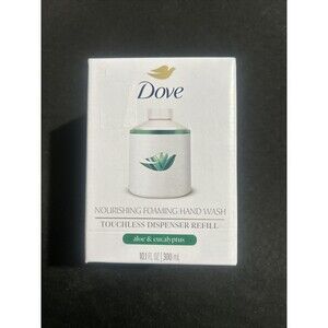 Dove Touchless Dispenser Refill Foaming Hand Wash Aloe & Eucalyptus 10.1 OZ
